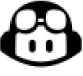 GitHub Copilot Logo black